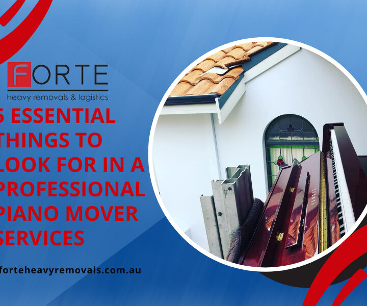 5 Essential Things To Look For In A Professional Piano Mover Services