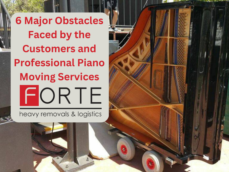 6 Major Obstacles Faced by the Customers and Professional Piano Moving Services