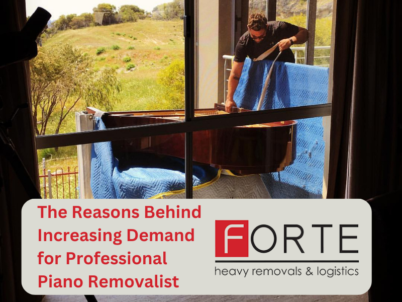 The Reasons Behind Increasing Demand for Professional Piano Removalist