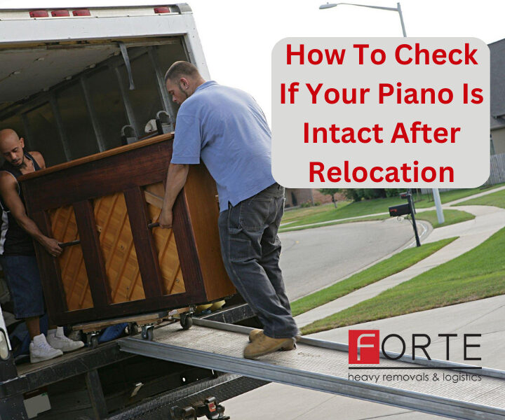 How To Check If Your Piano Is Intact After Relocation