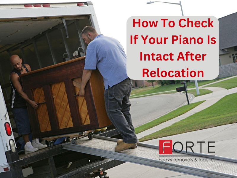 How To Check If Your Piano Is Intact After Relocation
