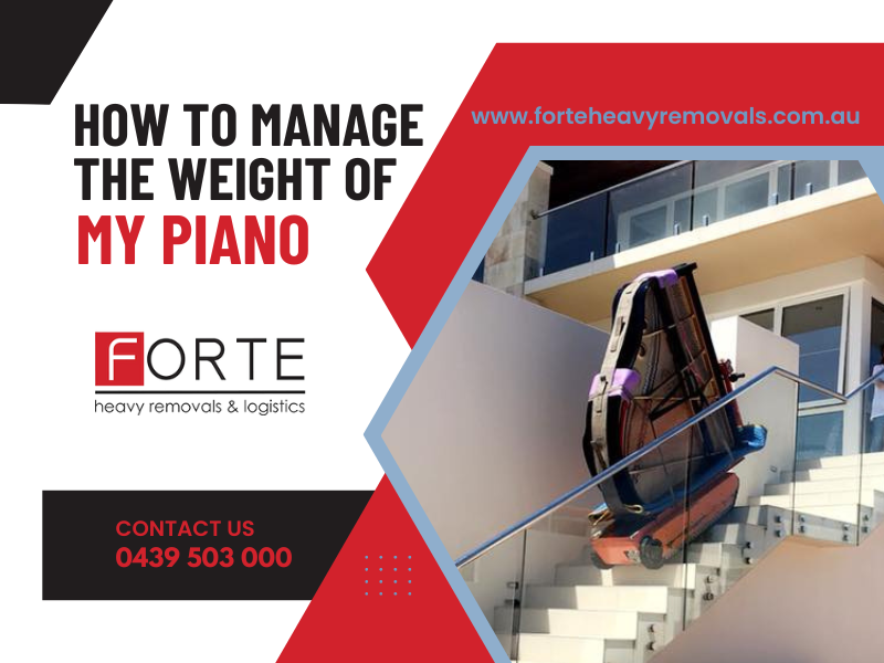How To Manage The Weight Of My Piano