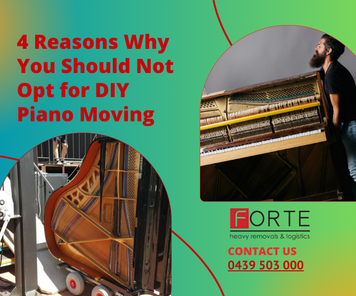 4 Reasons Why You Should Not Opt for DIY Piano Moving