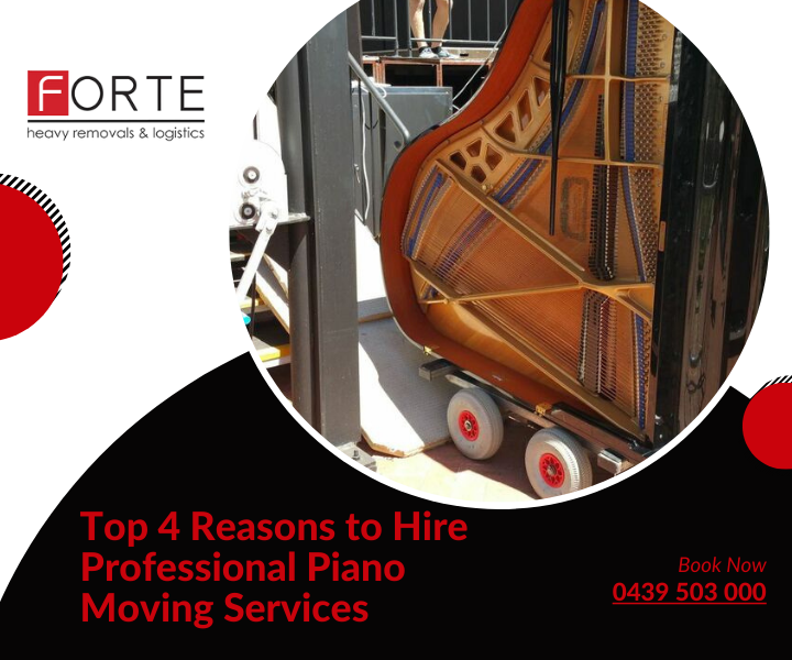 Top 4 Reasons To Hire Professional Piano Moving Services