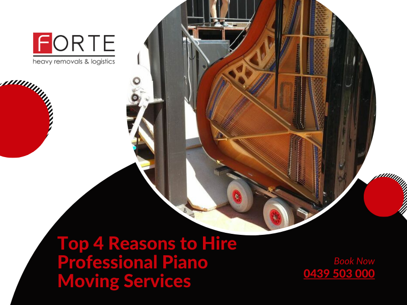 Top 4 Reasons To Hire Professional Piano Moving Services