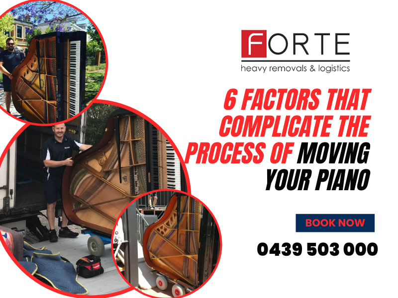 6 Factors That Complicate The Process of Moving Your Piano