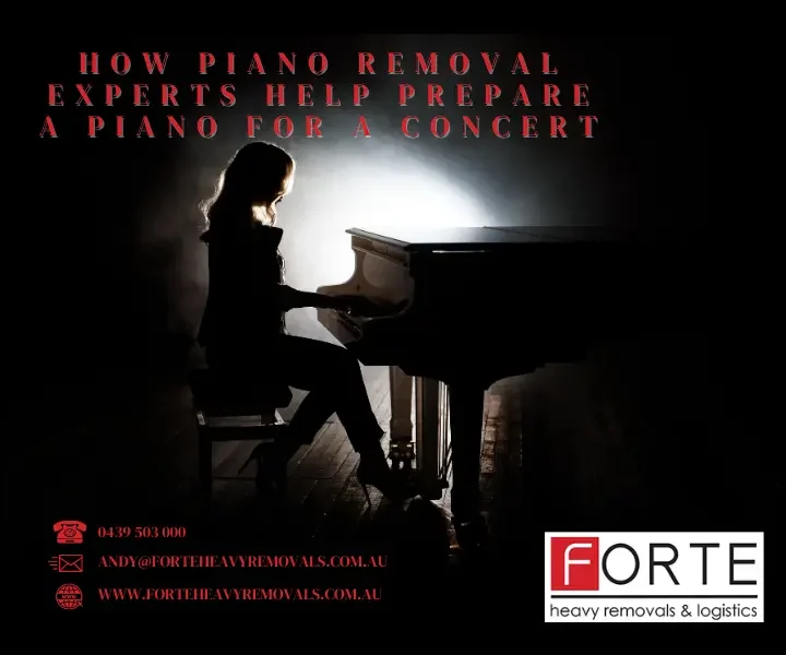 How Piano Removal Experts Help Prepare A Piano For A Concert