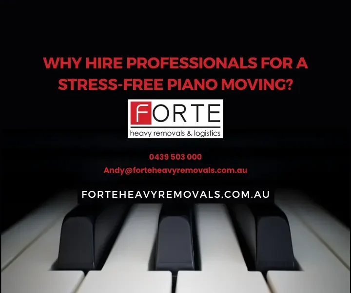 Why Hire Professionals For A Stress-Free Piano Moving?