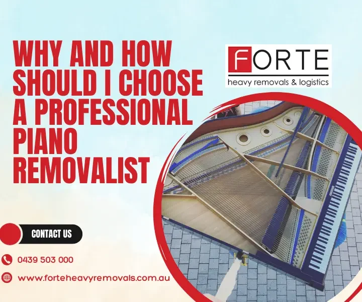 Why And How Should I Choose A Professional Piano Removalist