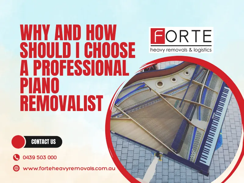 Why And How Should I Choose A Professional Piano Removalist