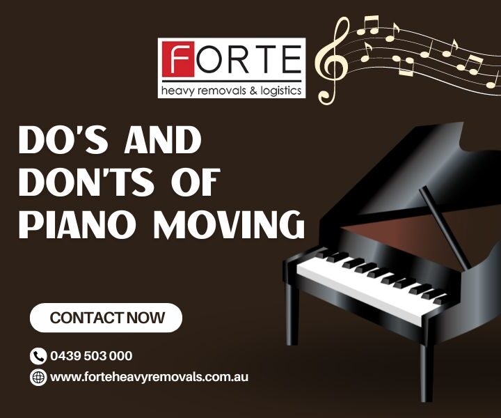 Do’s And Don’ts Of Piano Moving In Perth