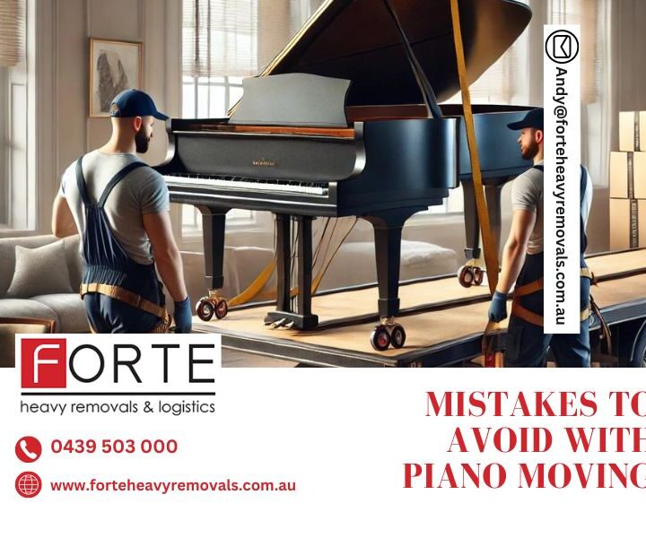 Mistakes To Avoid With Piano Moving In Perth