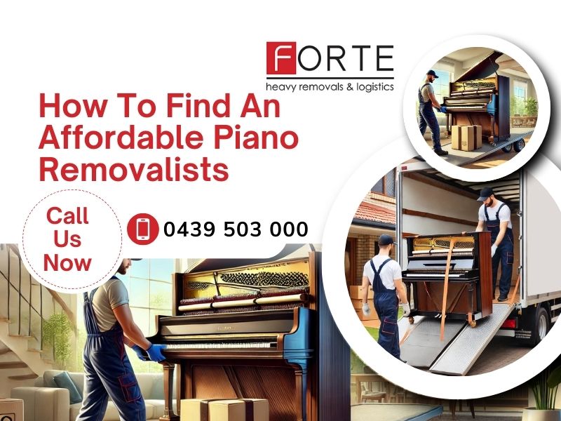 How To Find An Affordable Perth Piano Removalists