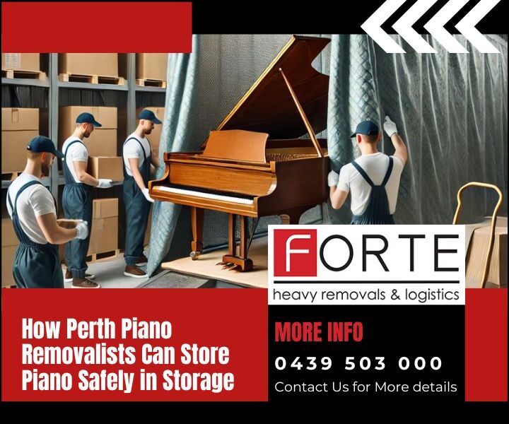 How Perth Piano Removalists Can Store Piano Safely In Storage