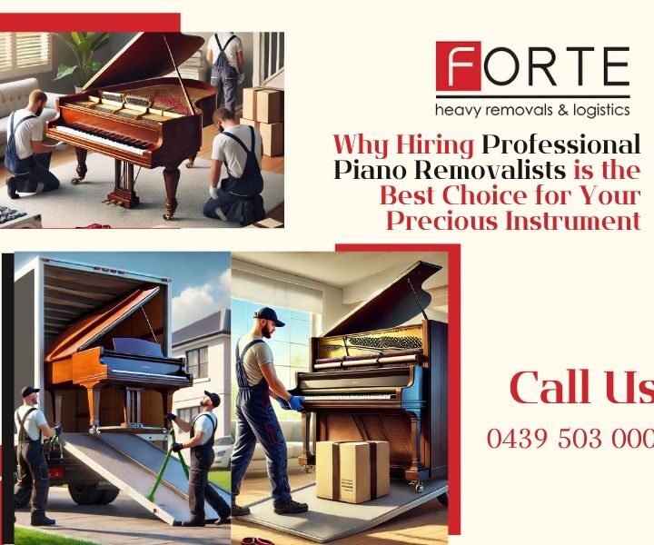 Why Hiring Professional Piano Removalists is Best Choice for Your Precious Instrument