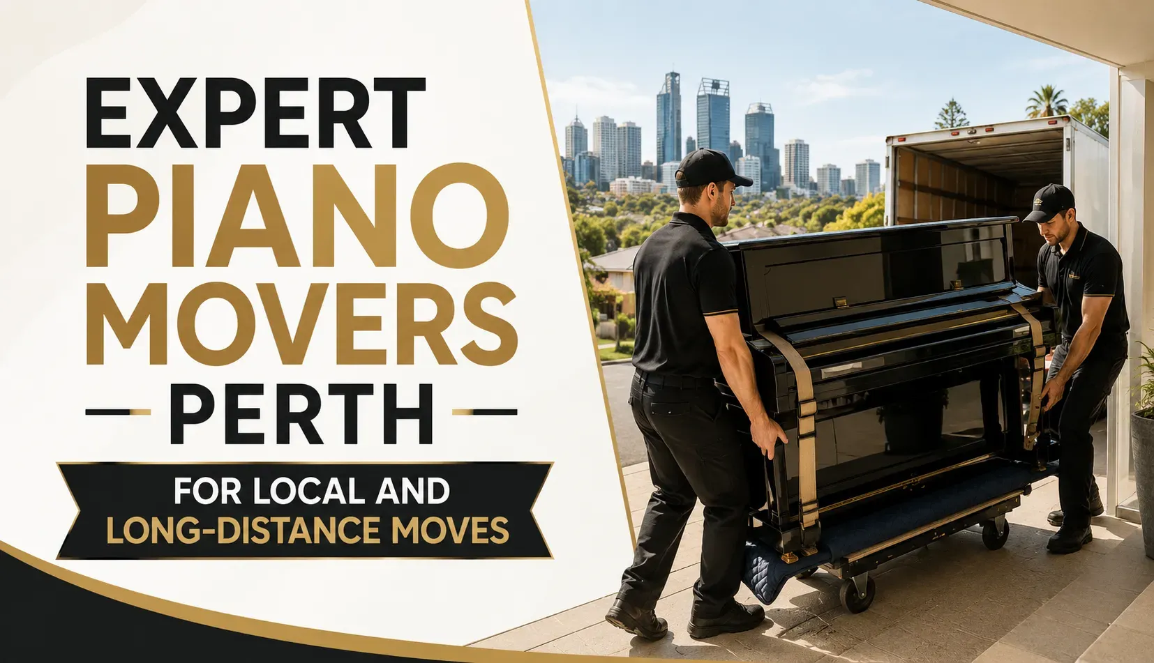 Expert piano movers in Perth providing safe local and long-distance piano relocation services