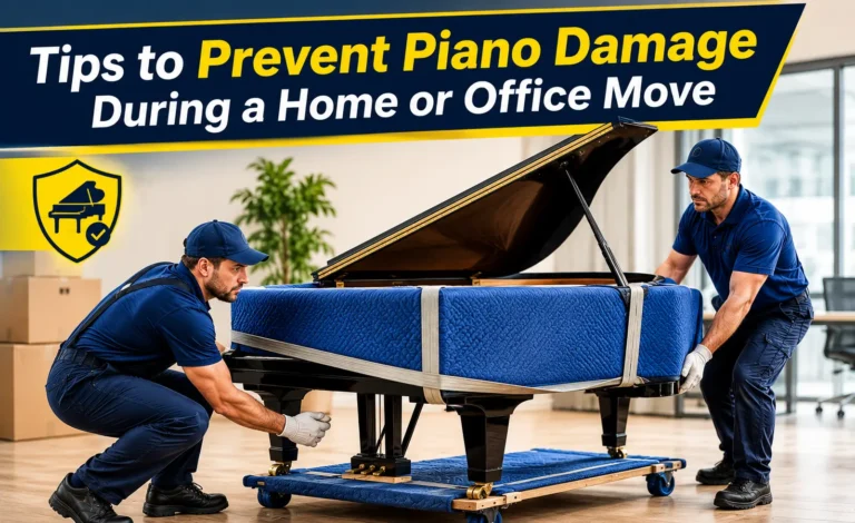 Tips to Prevent Piano Damage During a Home or Office Move