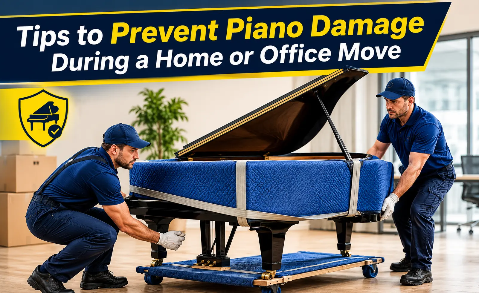 Tips to Prevent Piano Damage During a Home or Office Move